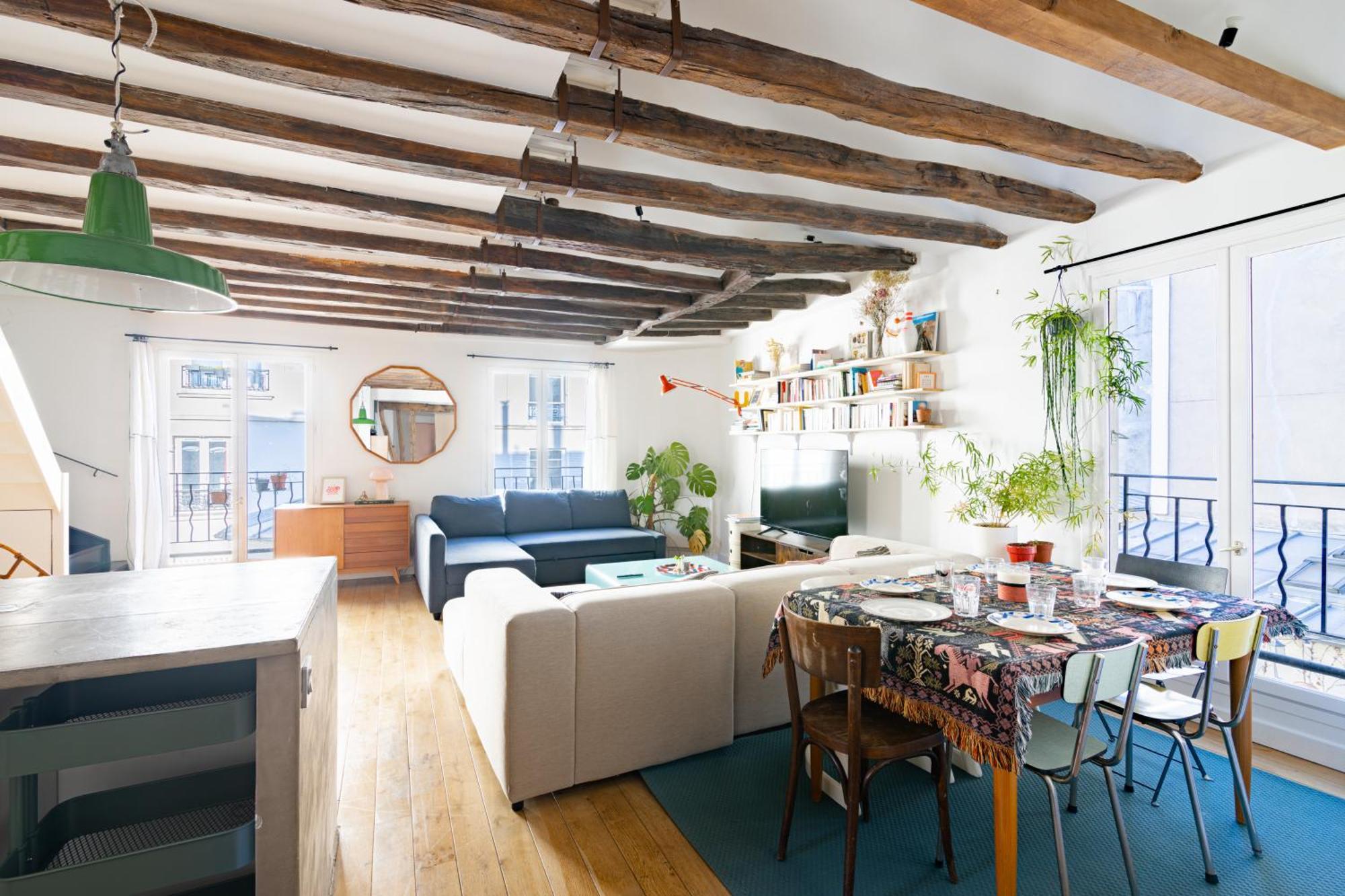 Luxurious 2 Bedroom Canal Saint Martin Saint Lazare باريس المظهر الخارجي الصورة