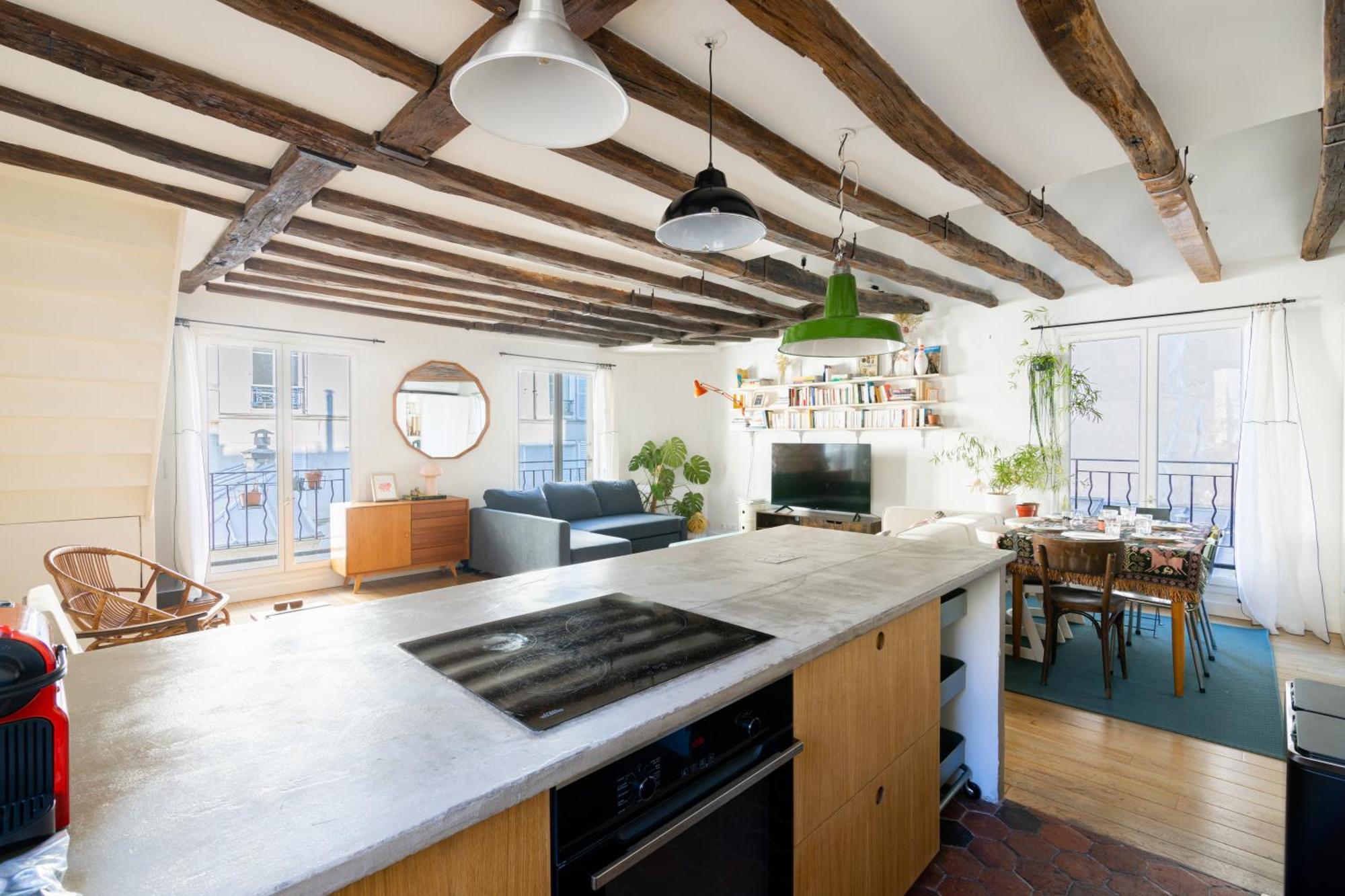 Luxurious 2 Bedroom Canal Saint Martin Saint Lazare باريس المظهر الخارجي الصورة