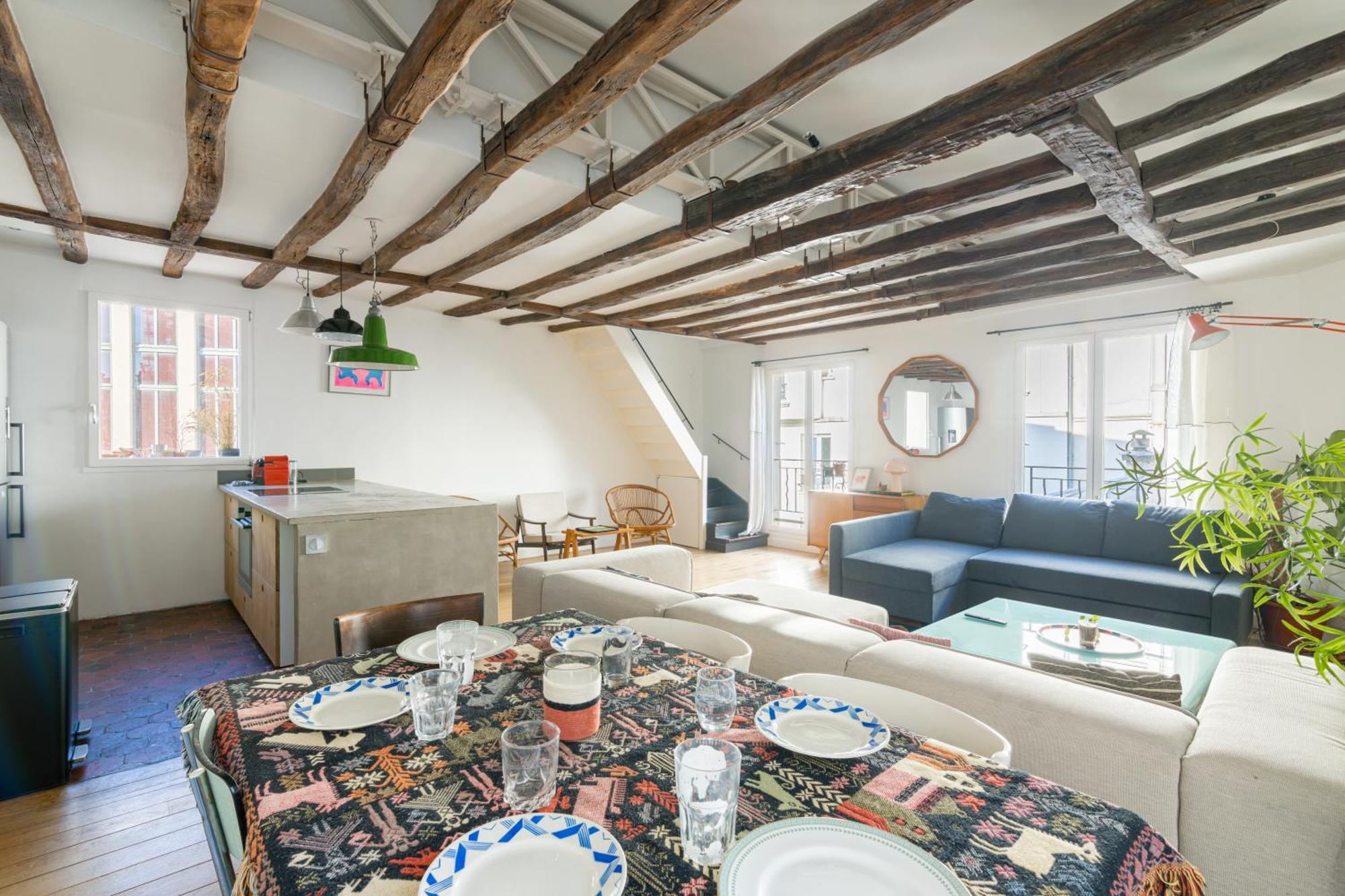 Luxurious 2 Bedroom Canal Saint Martin Saint Lazare باريس المظهر الخارجي الصورة