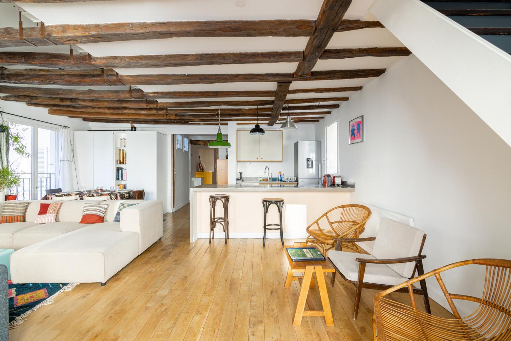 Luxurious 2 Bedroom Canal Saint Martin Saint Lazare باريس المظهر الخارجي الصورة