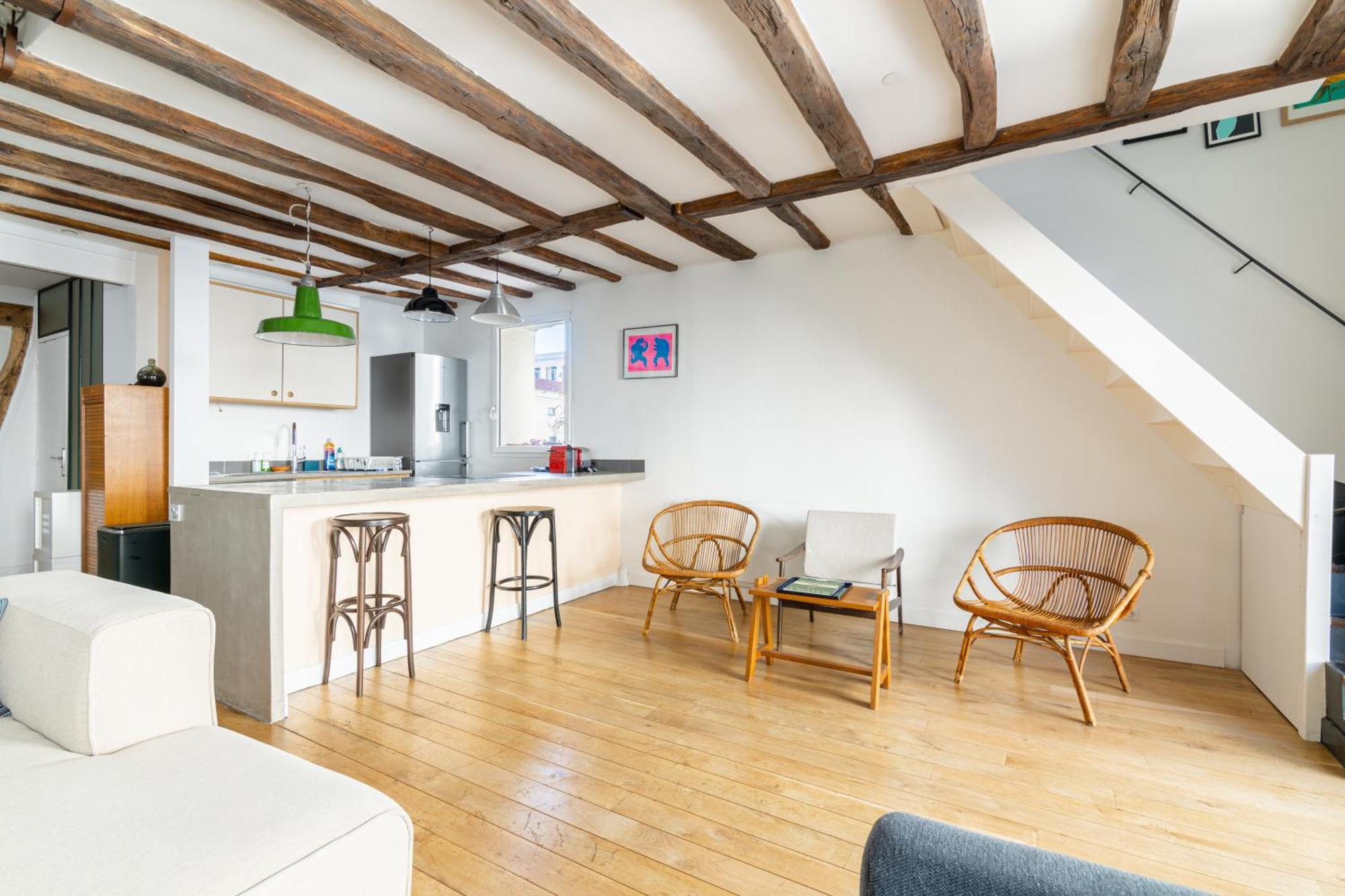 Luxurious 2 Bedroom Canal Saint Martin Saint Lazare باريس المظهر الخارجي الصورة