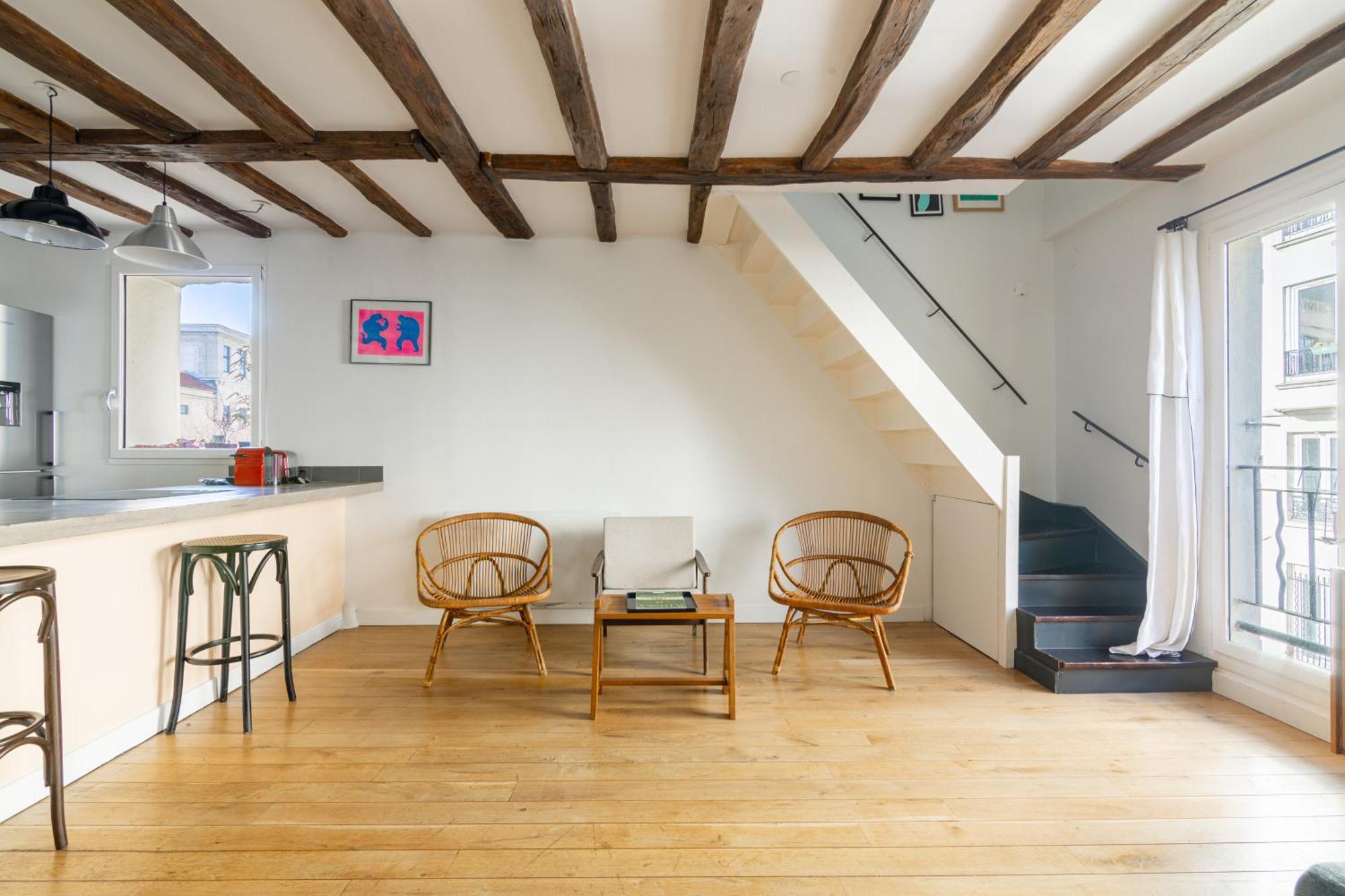 Luxurious 2 Bedroom Canal Saint Martin Saint Lazare باريس المظهر الخارجي الصورة