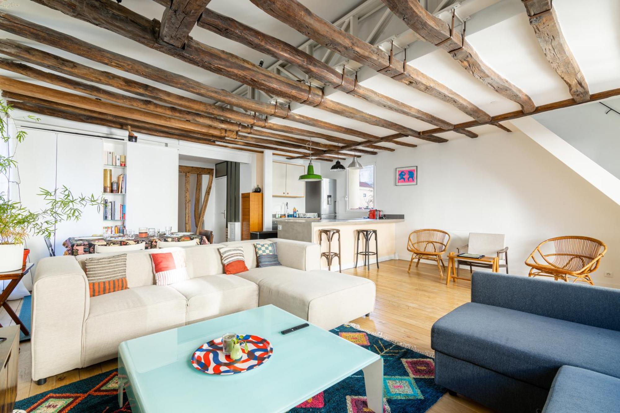 Luxurious 2 Bedroom Canal Saint Martin Saint Lazare باريس المظهر الخارجي الصورة