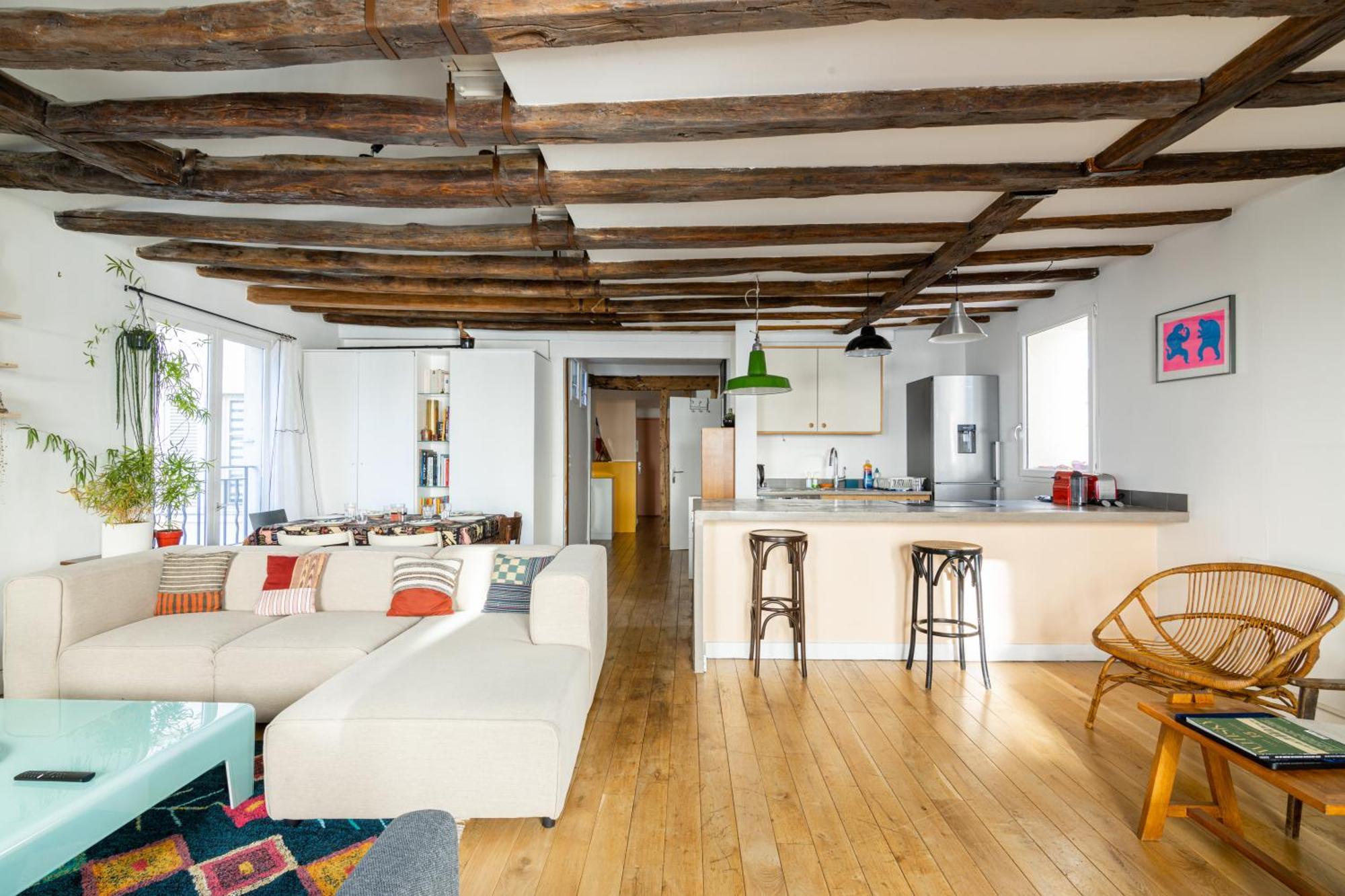 Luxurious 2 Bedroom Canal Saint Martin Saint Lazare باريس المظهر الخارجي الصورة